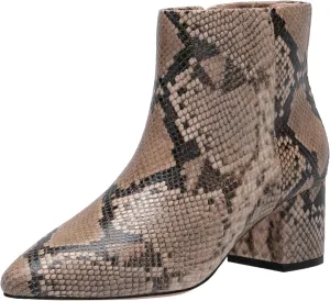 The Drop Women's Jessi Side-Zip Block Heel Ankle Boot