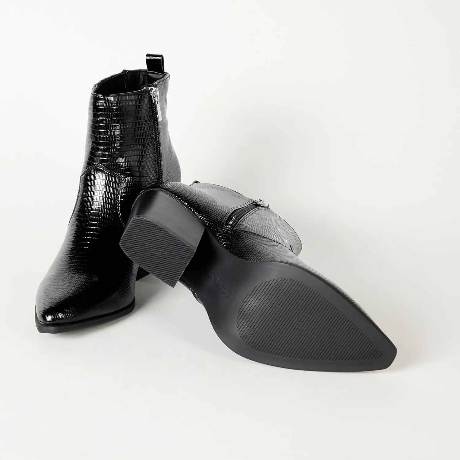 The Drop Women's Sia Pointed-Toe Western Ankle Boot