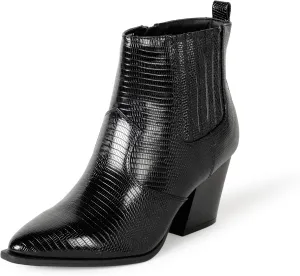 The Drop Women's Sia Pointed-Toe Western Ankle Boot