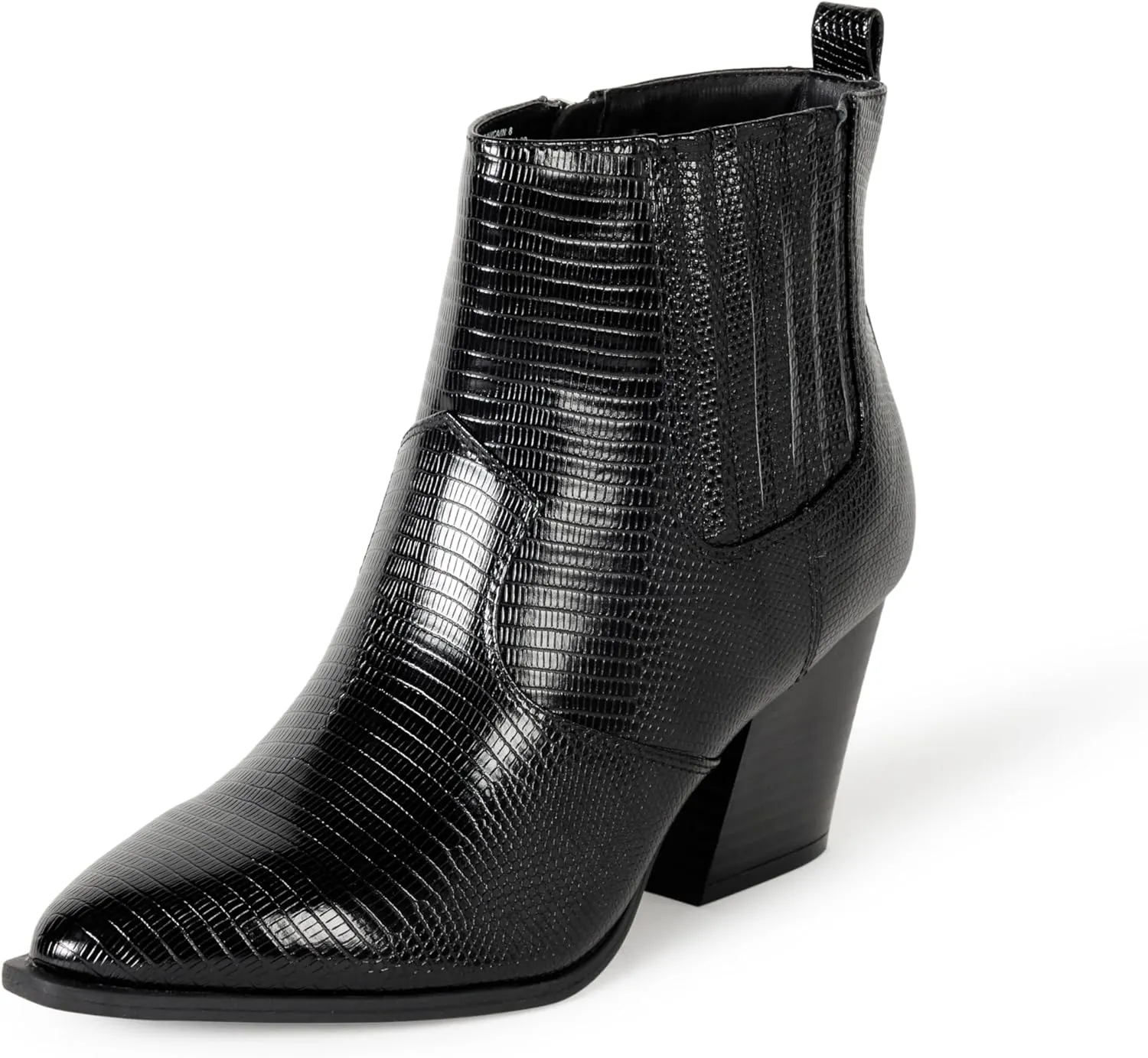 The Drop Women's Sia Pointed-Toe Western Ankle Boot