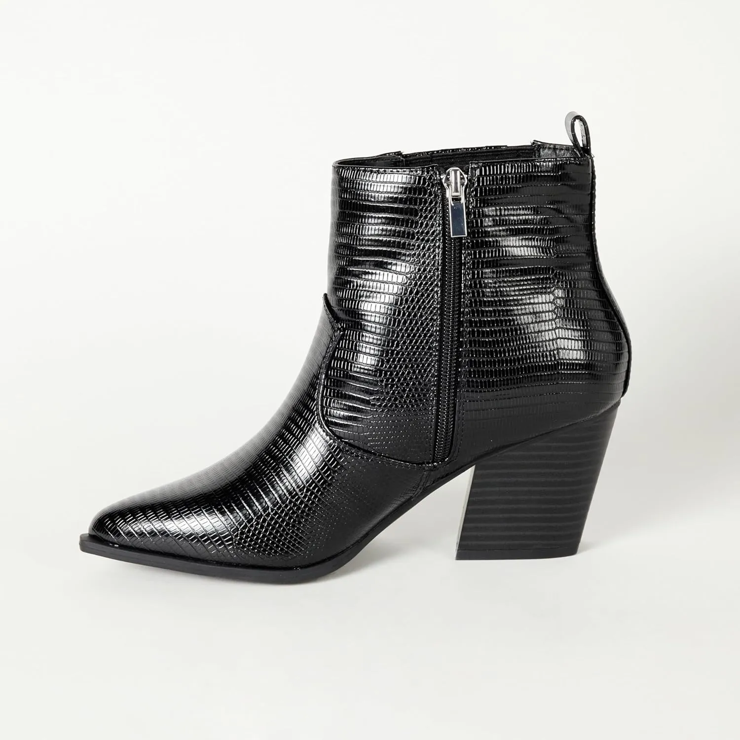 The Drop Women's Sia Pointed-Toe Western Ankle Boot