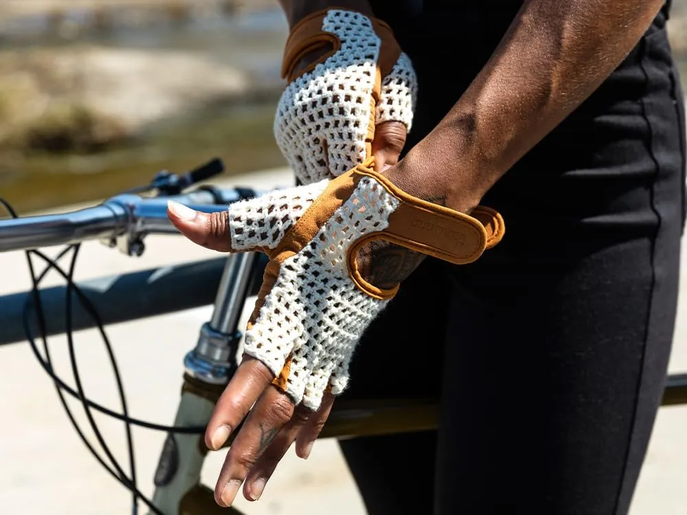 THOUSAND Adult Bike Gloves - Breathable, Half Finger Anti-Slip Cycling Gloves