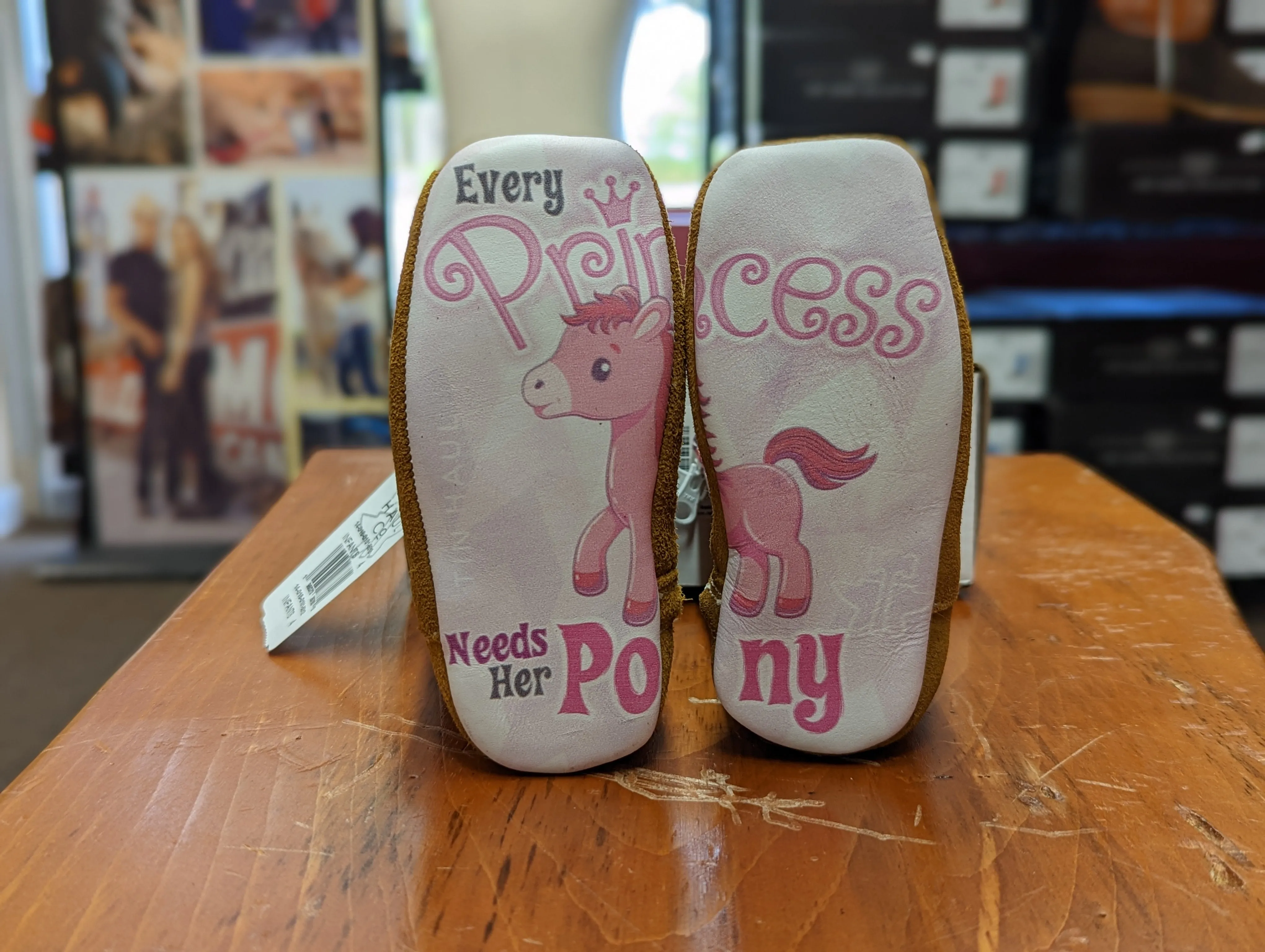 Tin Haul Infant Girls Mini Princess Pony Sole