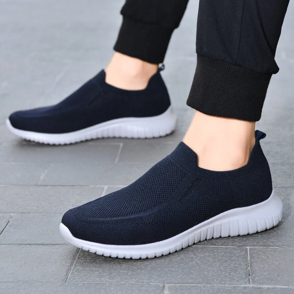 Tiosebon Men's Slip On Breathable Walking Shoes