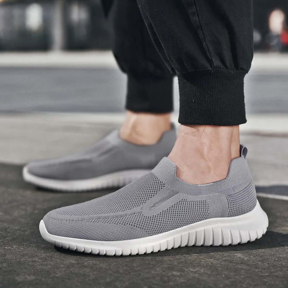 Tiosebon Men's Slip On Breathable Walking Shoes