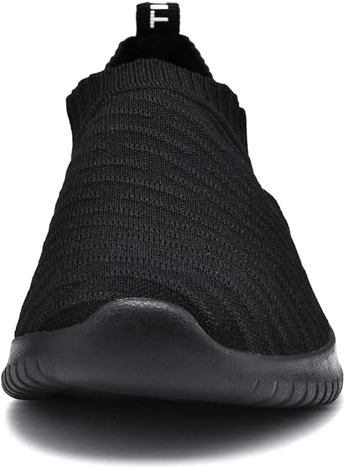 TIOSEBON Women's Athletic Walking Shoes Slip On Casual Mesh-Comfortable Tennis Workout Sneakers