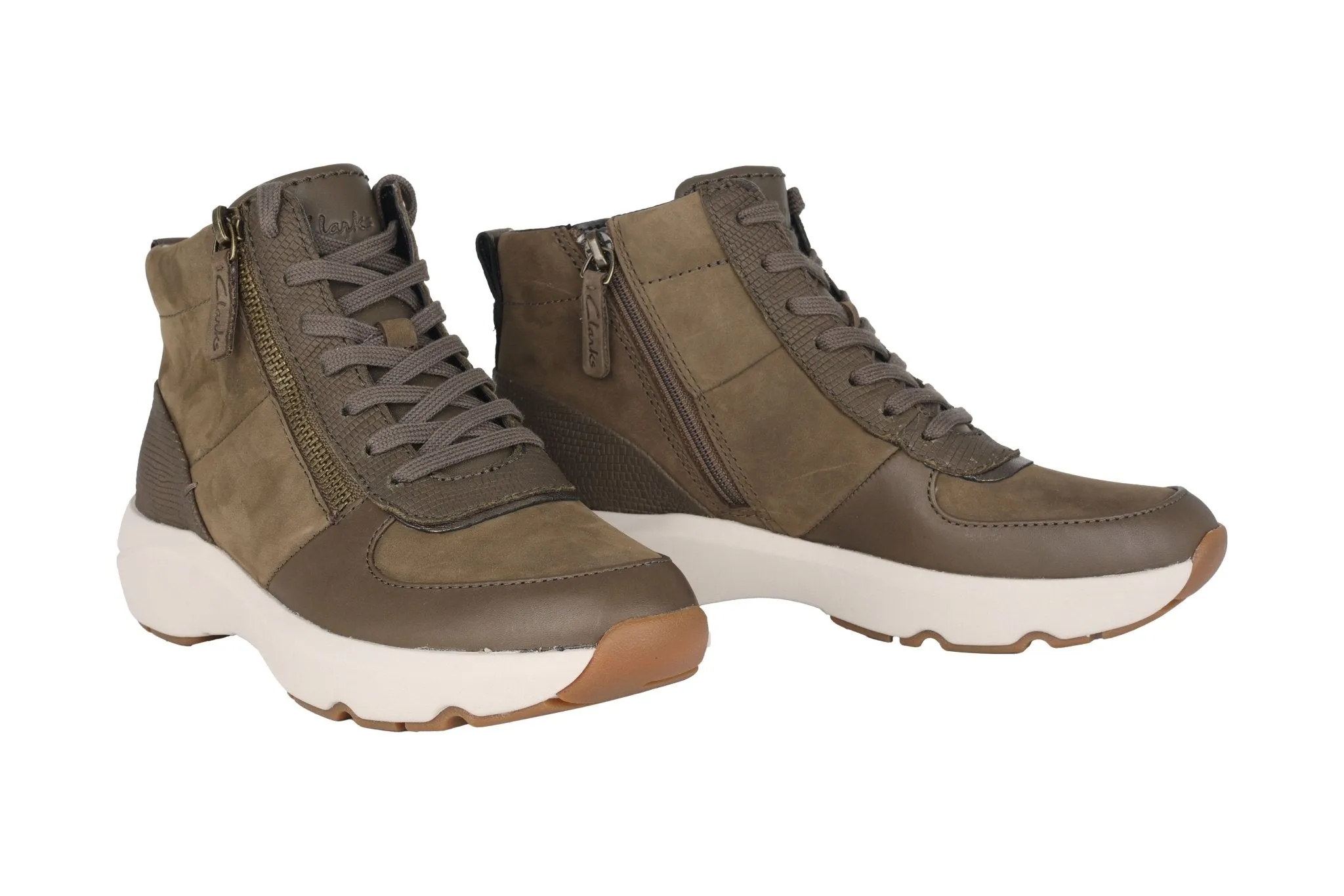 'Tivoli Lane' women's lace-zip boot - Green