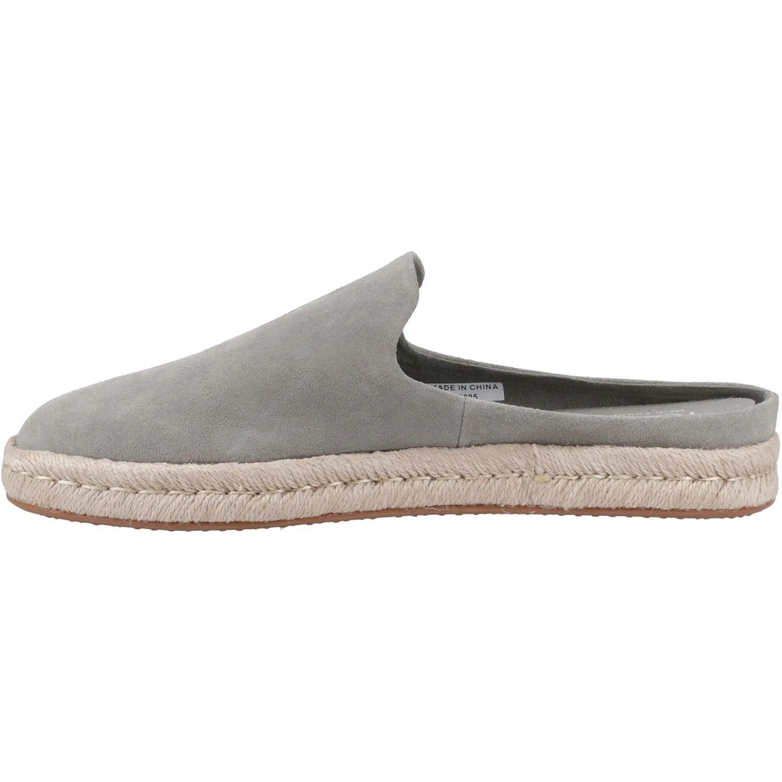 TOMS Men's Santiago Mule in Vetiver Grey