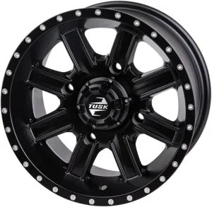 TUSK 4/156 Cascade Wheel 14x7 5.0   2.0 Matte Black for Kawasaki Mule Pro-FXT 1000 LE Ranch Edition 2024