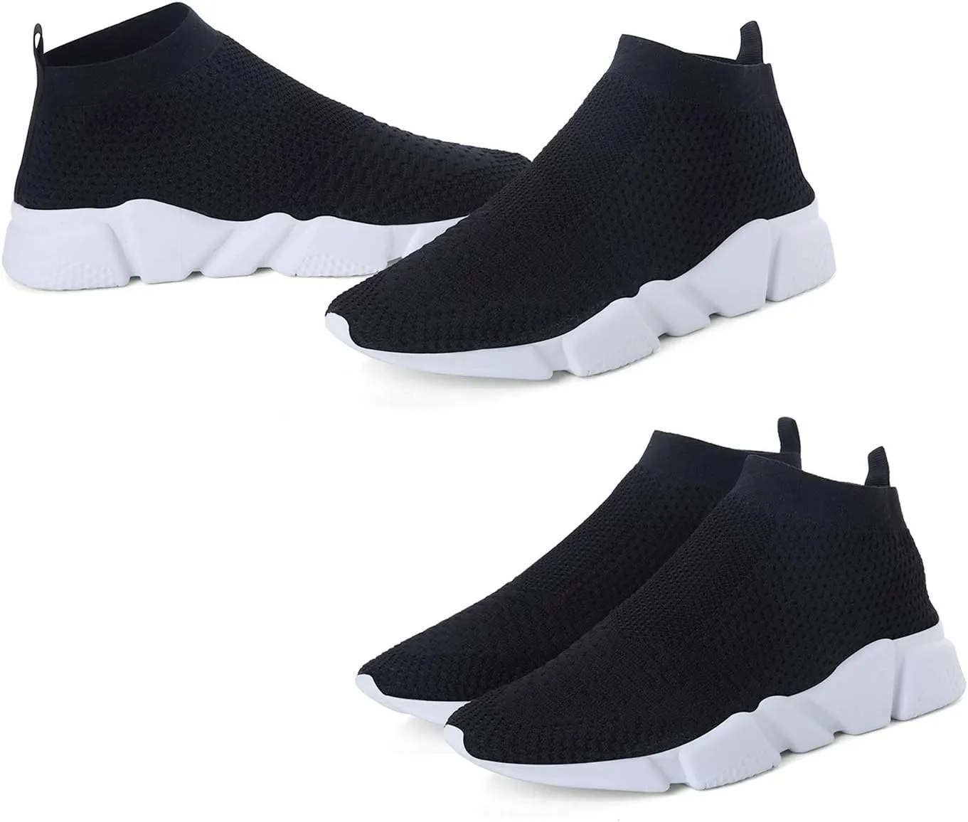 VAMJAM Men's Socks Sneakers Slip On Lightweight Breathable Comfortable Fashion Walking Shoes…