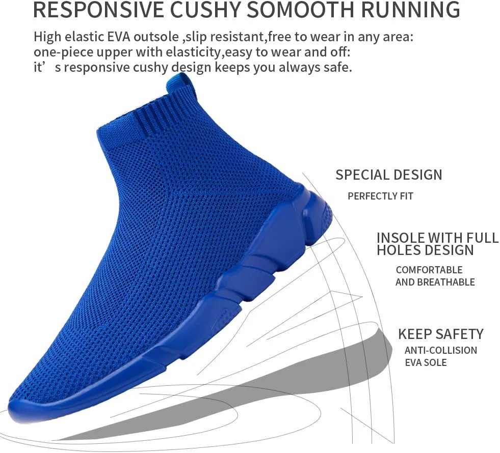 VAMJAM Men's Socks Sneakers Slip On Lightweight Breathable Comfortable Fashion Walking Shoes…