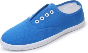 VenusCelia Women's Blaze Canvas Slip-On Sneaker