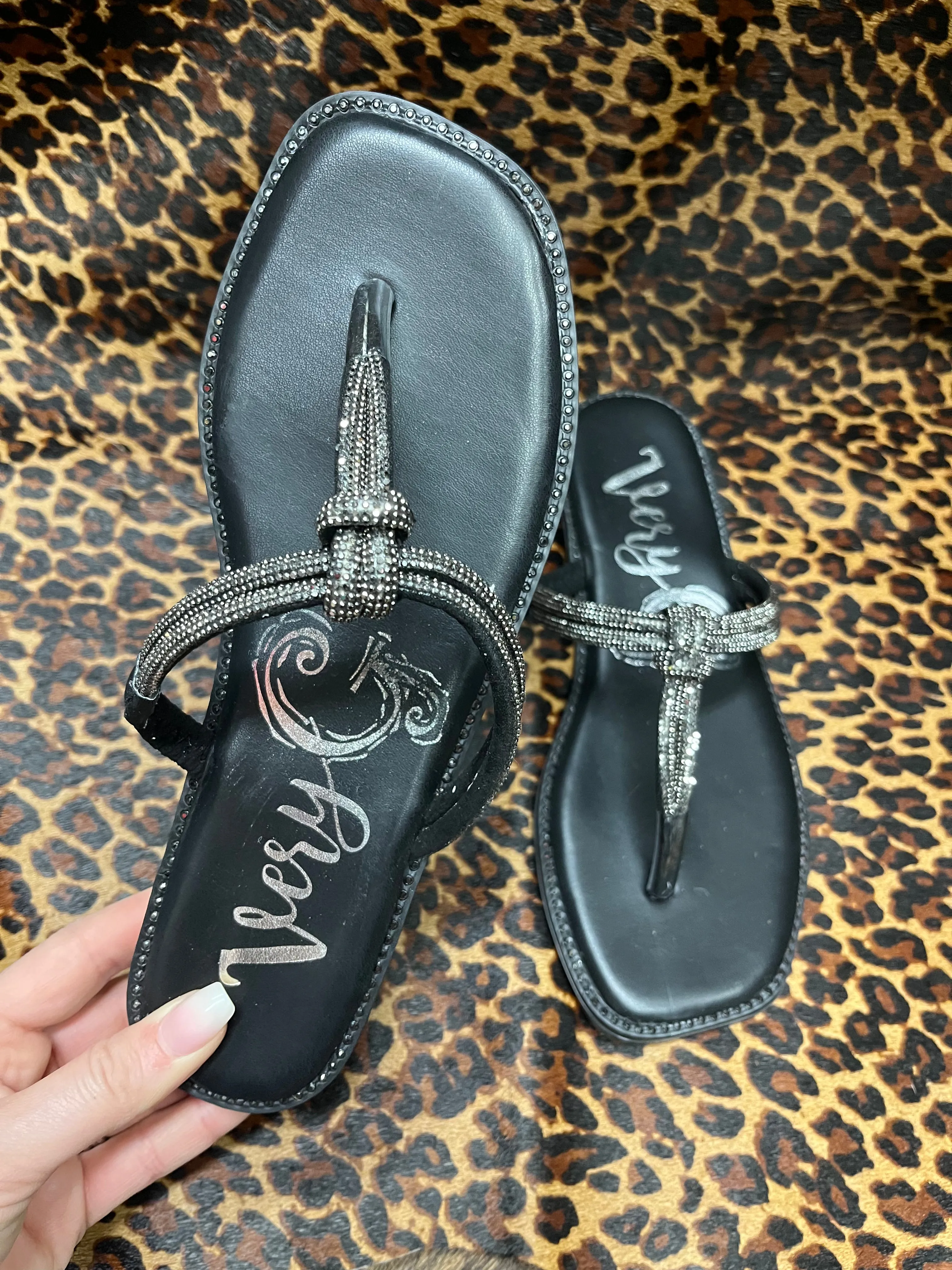 Very G FiFi Black Sandal