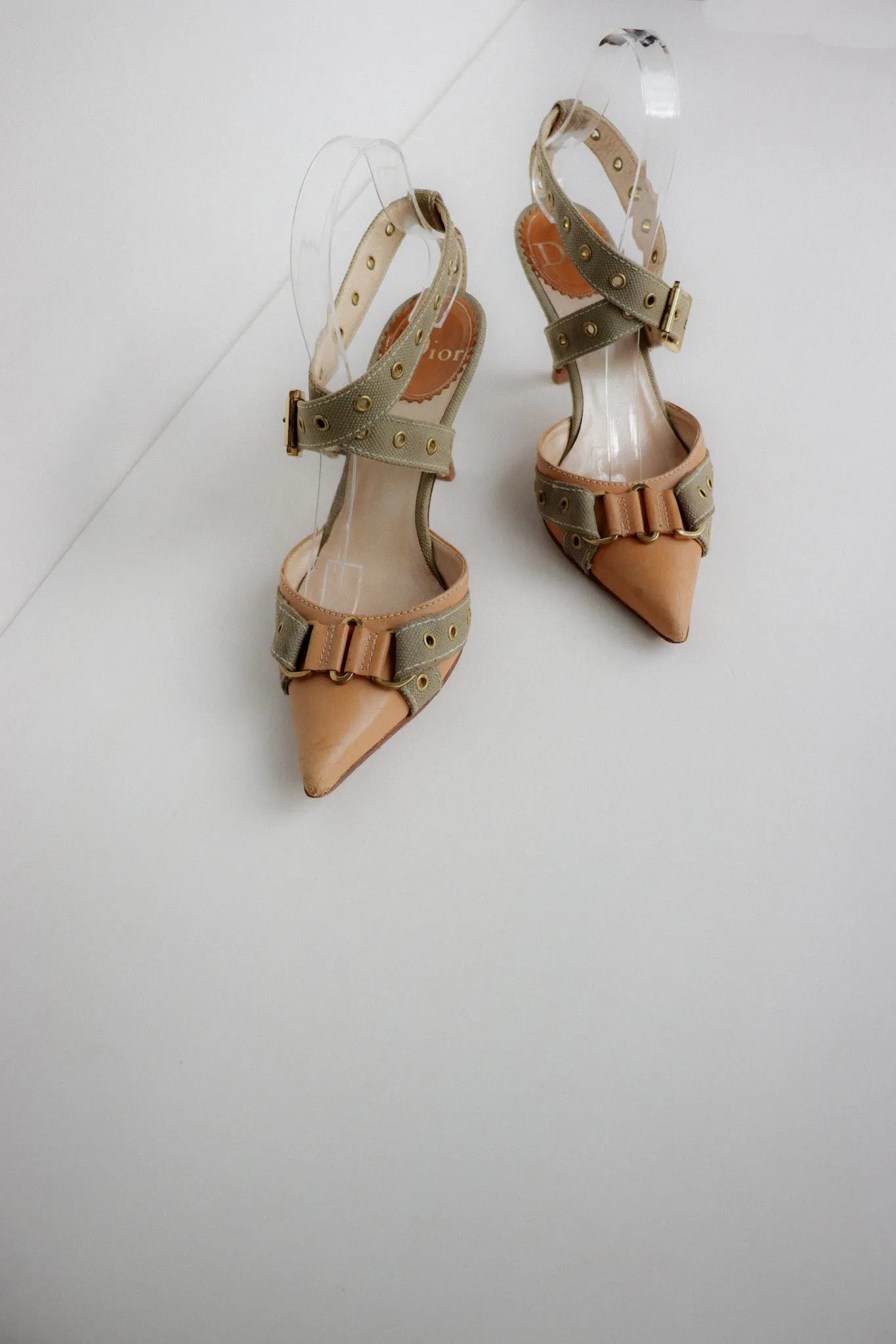 Vintage Dior Street Chic Heels 36