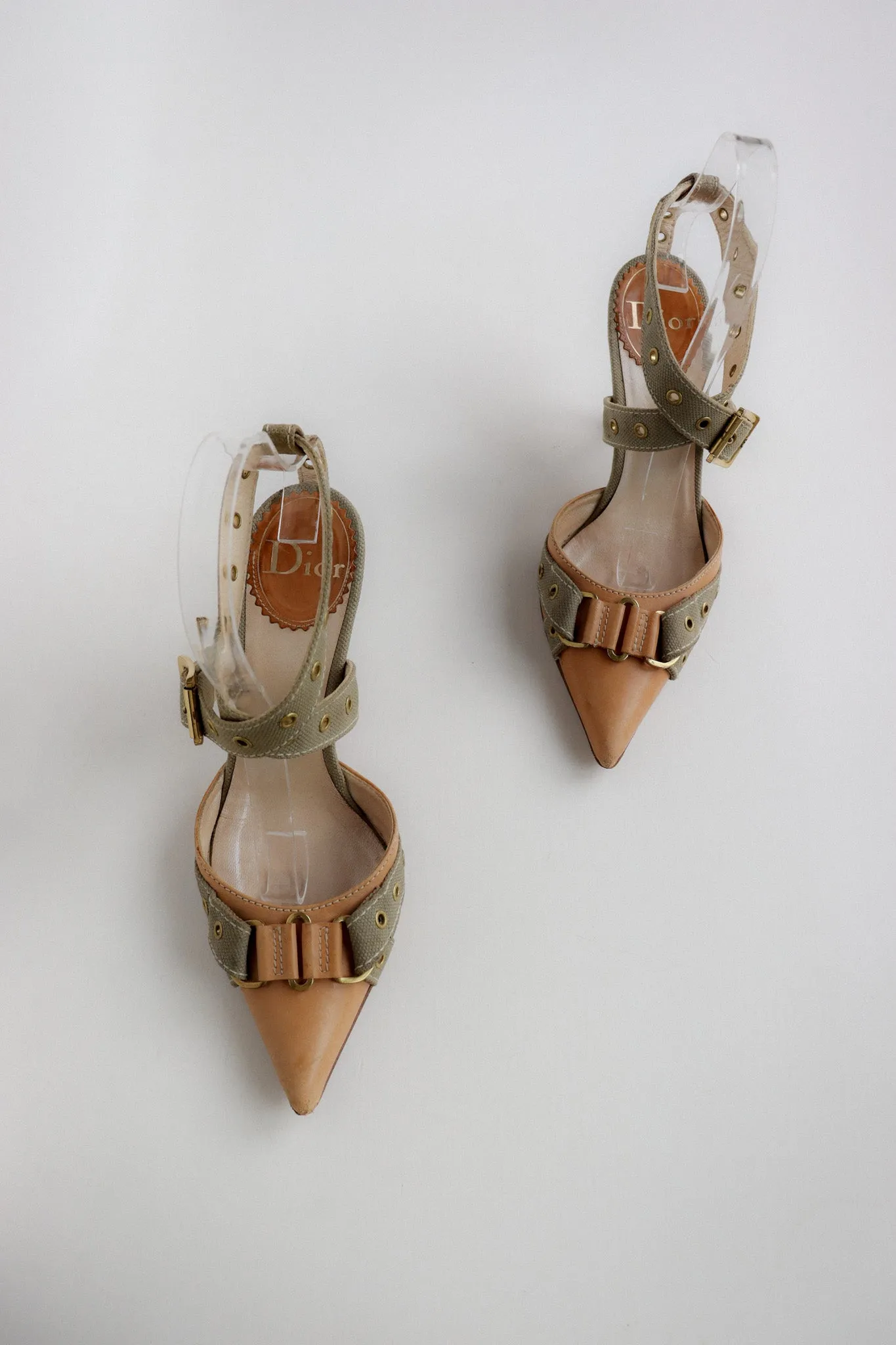 Vintage Dior Street Chic Heels 36