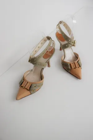 Vintage Dior Street Chic Heels 36