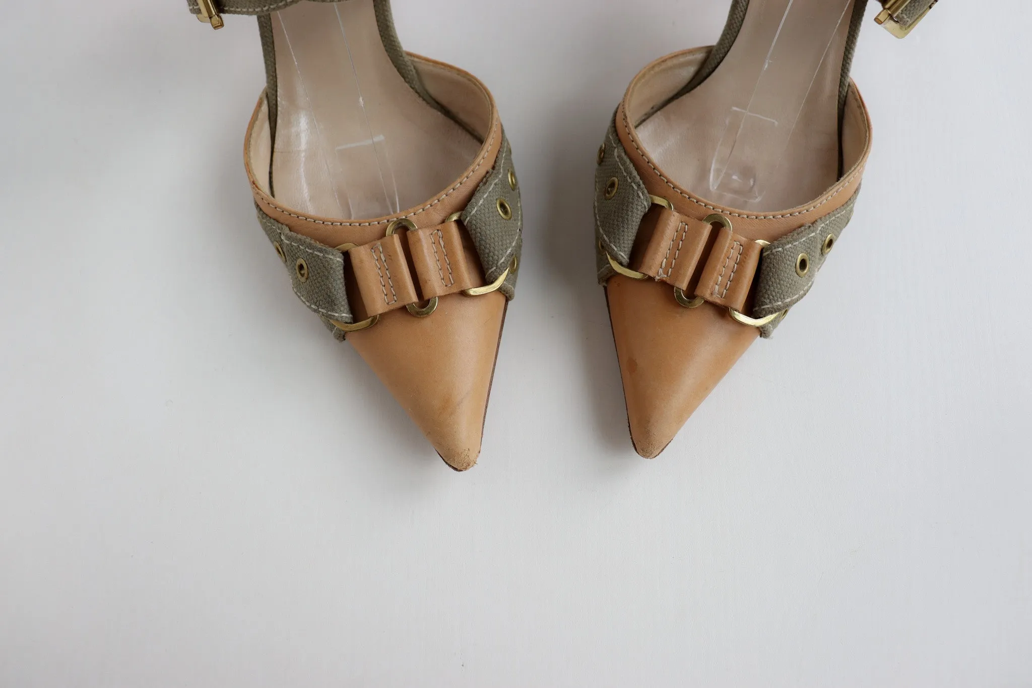 Vintage Dior Street Chic Heels 36