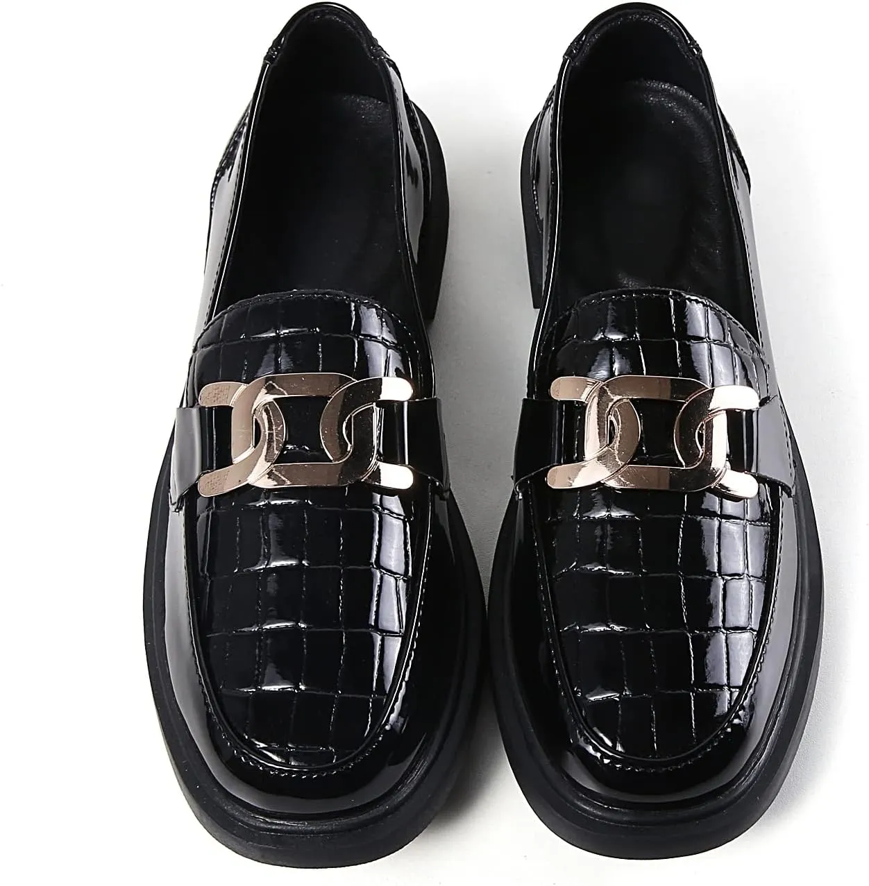 VOCNTVY Loafers for Women Slip On Comfort Business Work Shoes