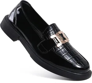 VOCNTVY Loafers for Women Slip On Comfort Business Work Shoes