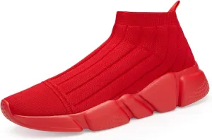 Voiv Womens Walking Shoes Mens Slip-on Sneakers Breathable Lightweight Athletic Running Shoes