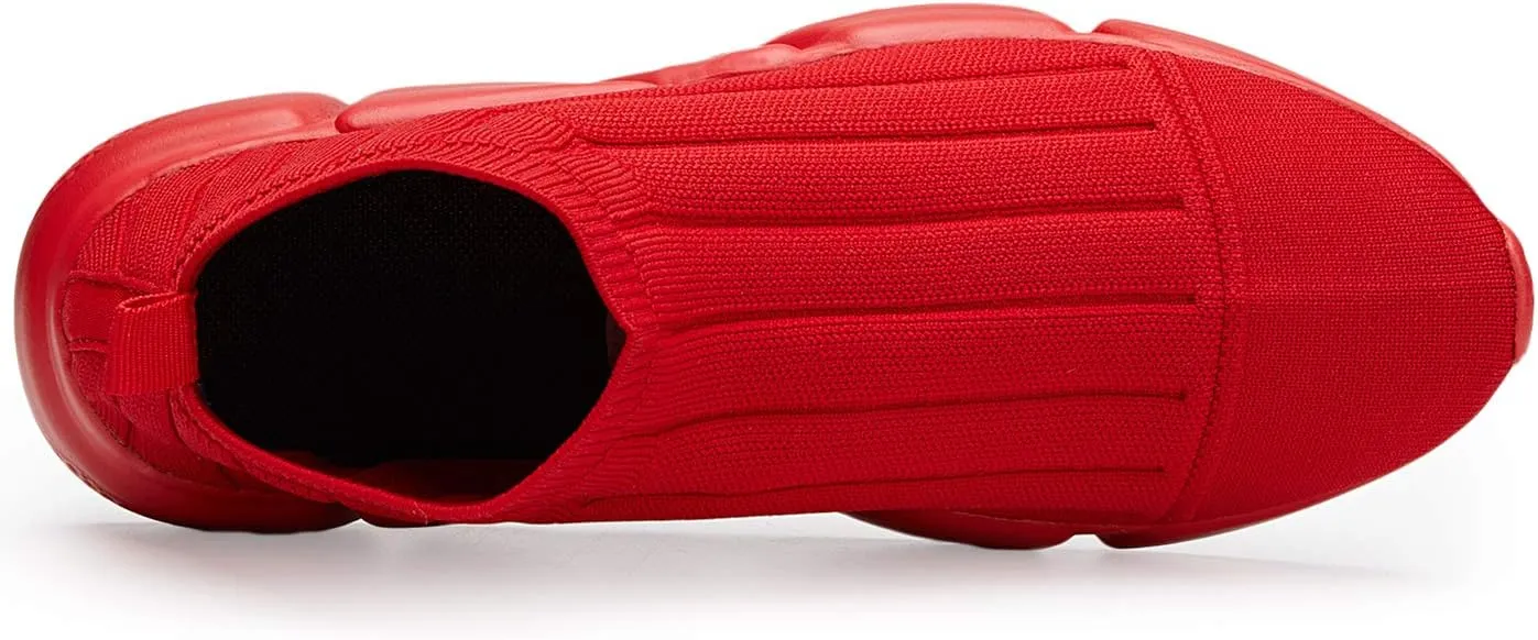 Voiv Womens Walking Shoes Mens Slip-on Sneakers Breathable Lightweight Athletic Running Shoes