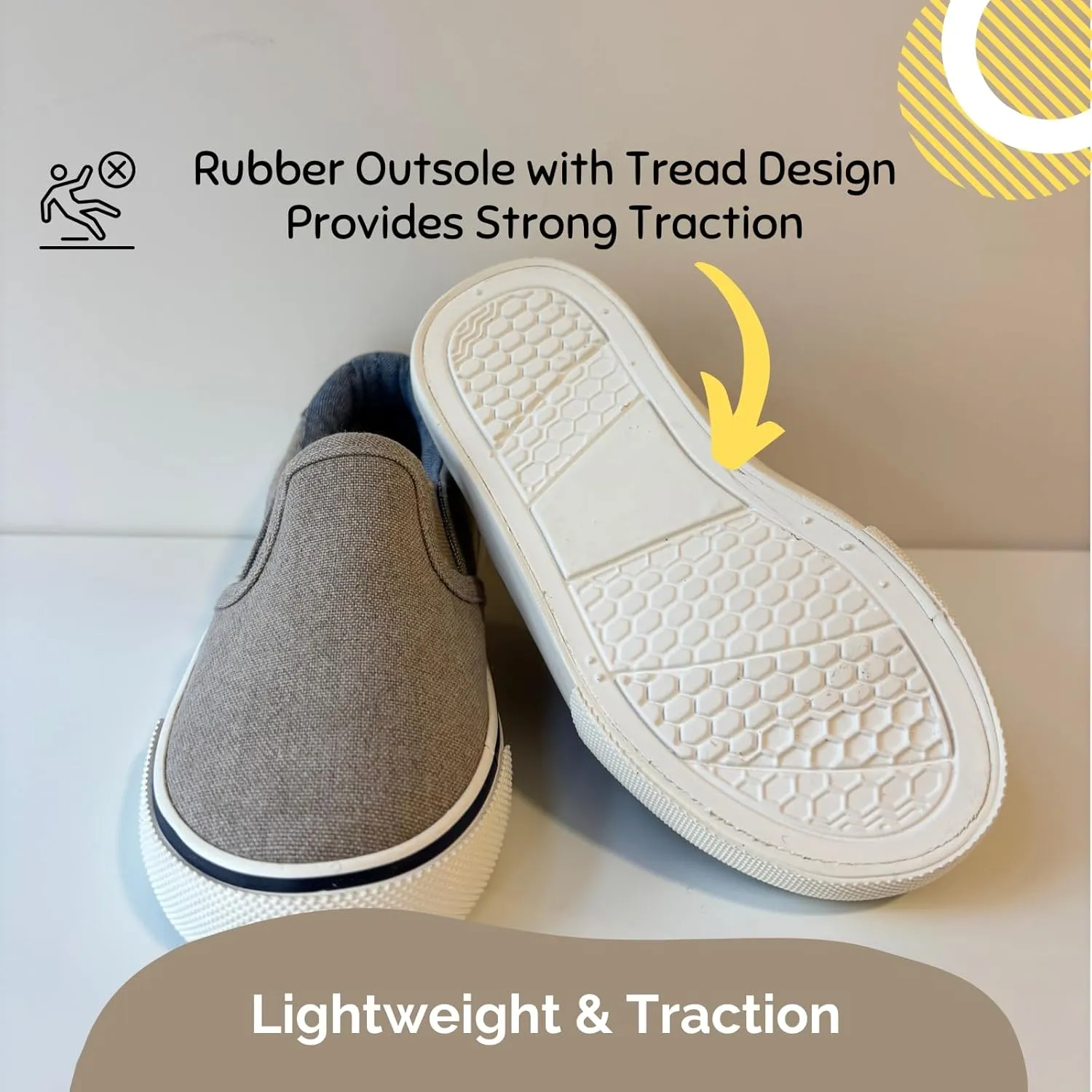 waddle wonder Toddler Classic Low Top Slip on Canvas Casual Shoes for Boys & Girls, Laceless Lightweight Flat Loafer Skater Sneaker