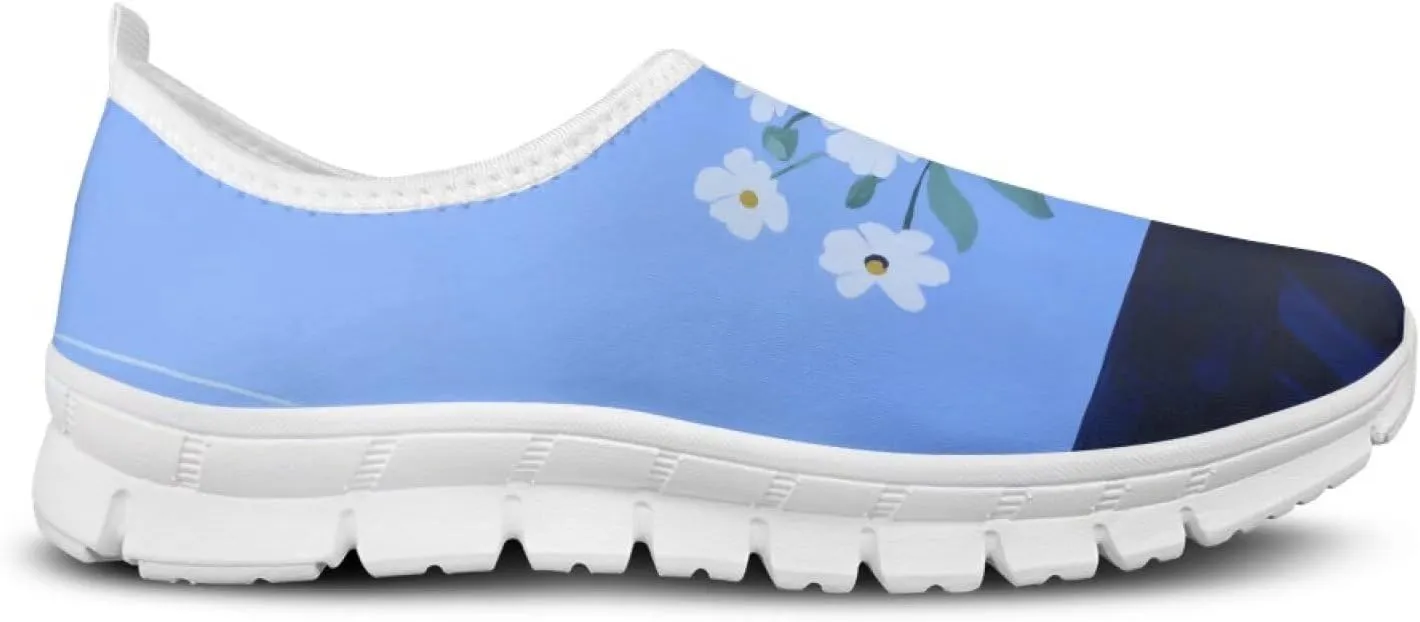 Walking Sneakers for Women Casual Slip On Shoes