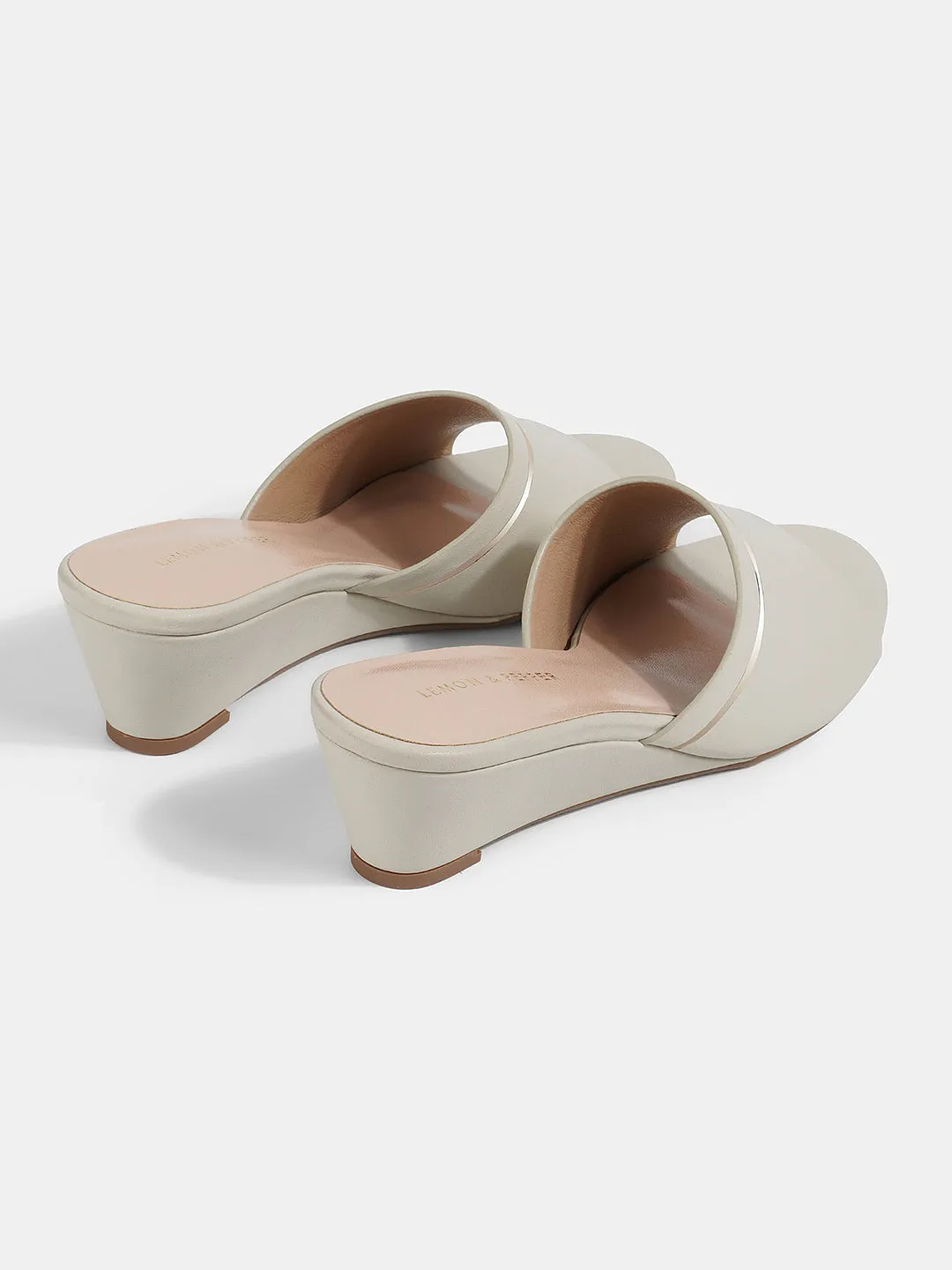 Wedge Heel Mules