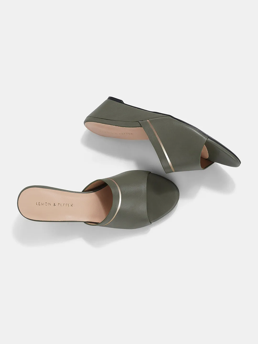Wedge Heel Mules