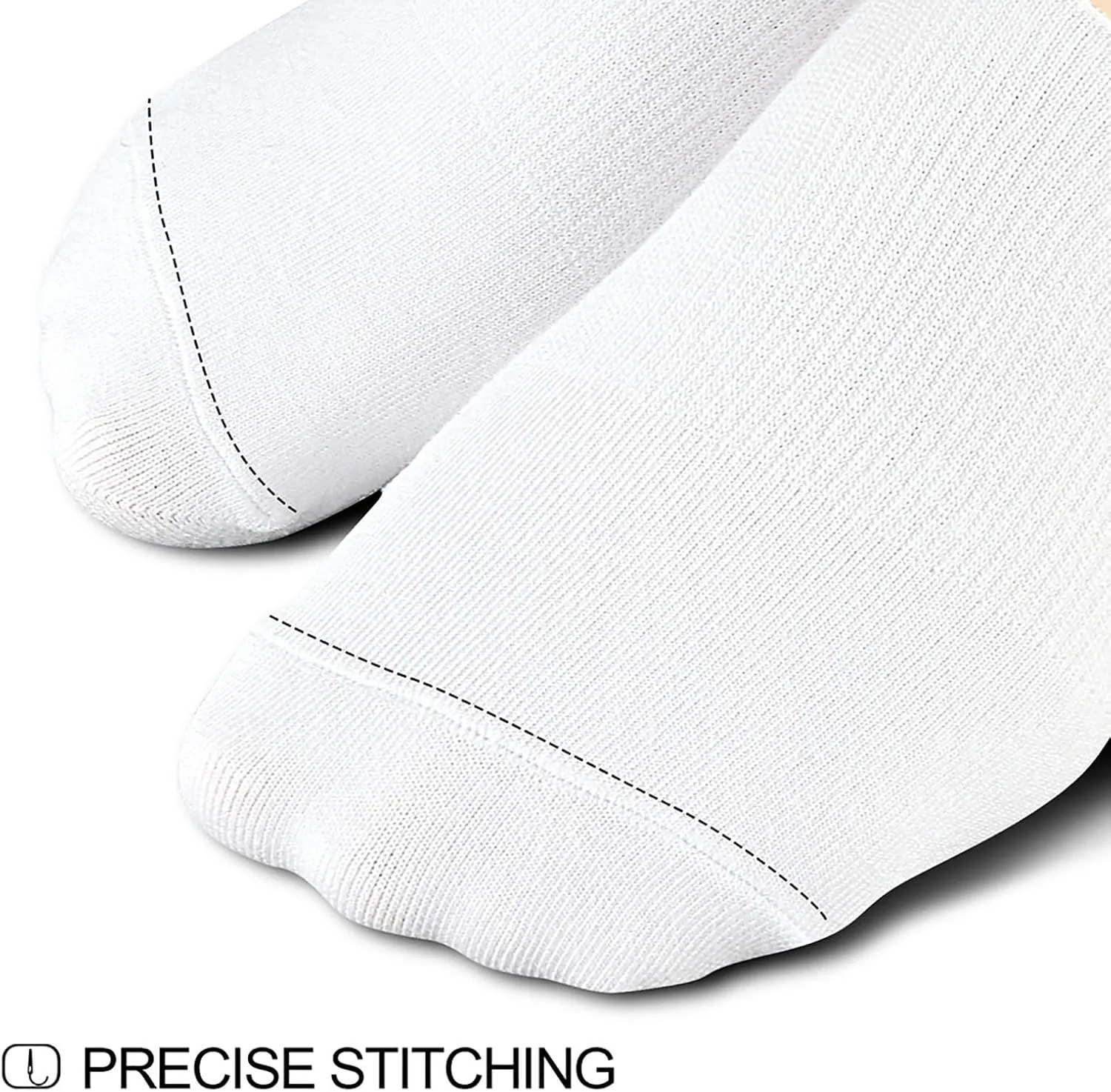 wernies No Show Socks Women Low Socks Non Slip Flat Boat Line 4/8 Pairs