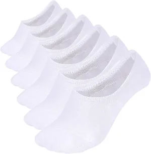 WHISPER DEER No Show Socks Men Invisible Low cut Loafer Sneaker Socks Non-Slip