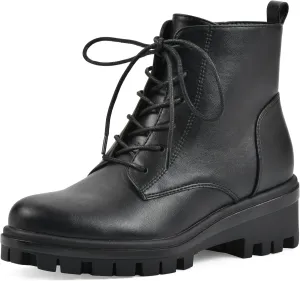 WHITE MOUNTAIN Women's Tappy Lug Sole Combat Boot