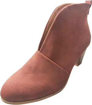 Wide Calf Square Toe Boots Women Comfortable Black Ankle Boots Women Low Heel Fashion Dressy Slip On Fall Shoes