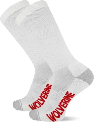 Wolverine Men's Wellington Boot Socks with Moisture Wicking Cushioning (2 Pairs)