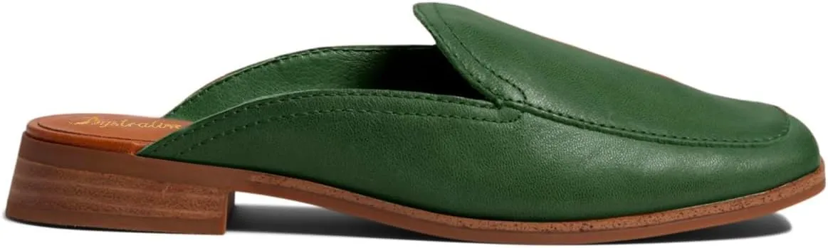 Women Low Flat Heel Mules Square Closed Toe Two-Toned Mule Sandals Slip-On 1” Chunky Stacked Heels Loafers Backless Slide Shoes Patchwork Office Club Comfort Daily Casual Retro 4-11 M US