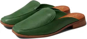 Women Low Flat Heel Mules Square Closed Toe Two-Toned Mule Sandals Slip-On 1” Chunky Stacked Heels Loafers Backless Slide Shoes Patchwork Office Club Comfort Daily Casual Retro 4-11 M US