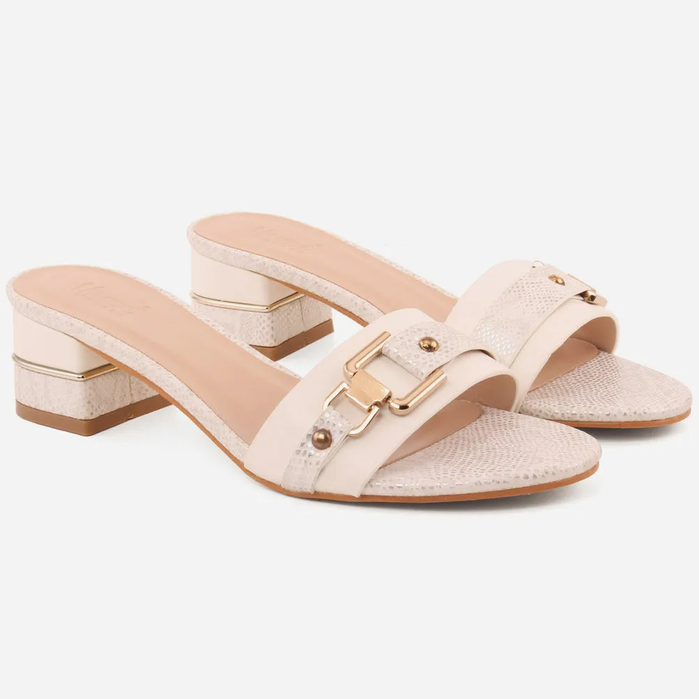 Women "KATE" Evening Block Heel Sandals