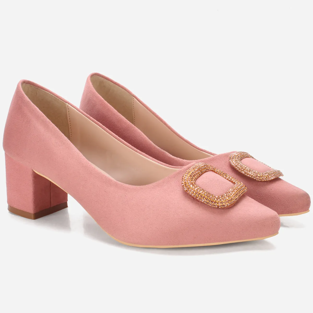Women "LOVIS" Decorated Pointed Toe Courts
