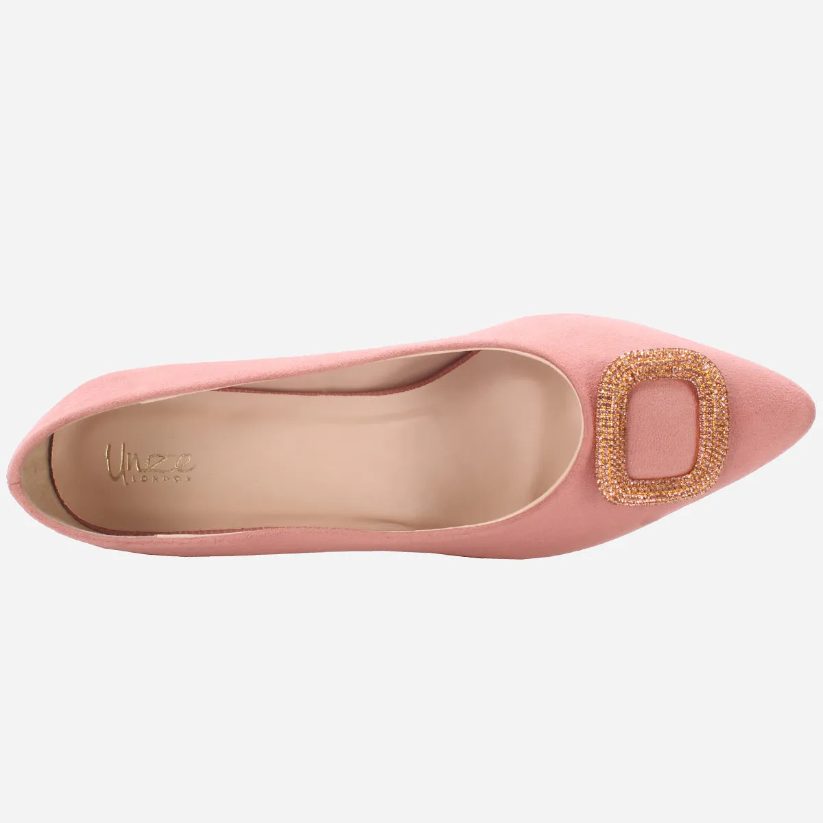 Women "LOVIS" Decorated Pointed Toe Courts