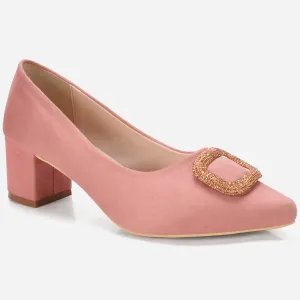 Women "LOVIS" Decorated Pointed Toe Courts