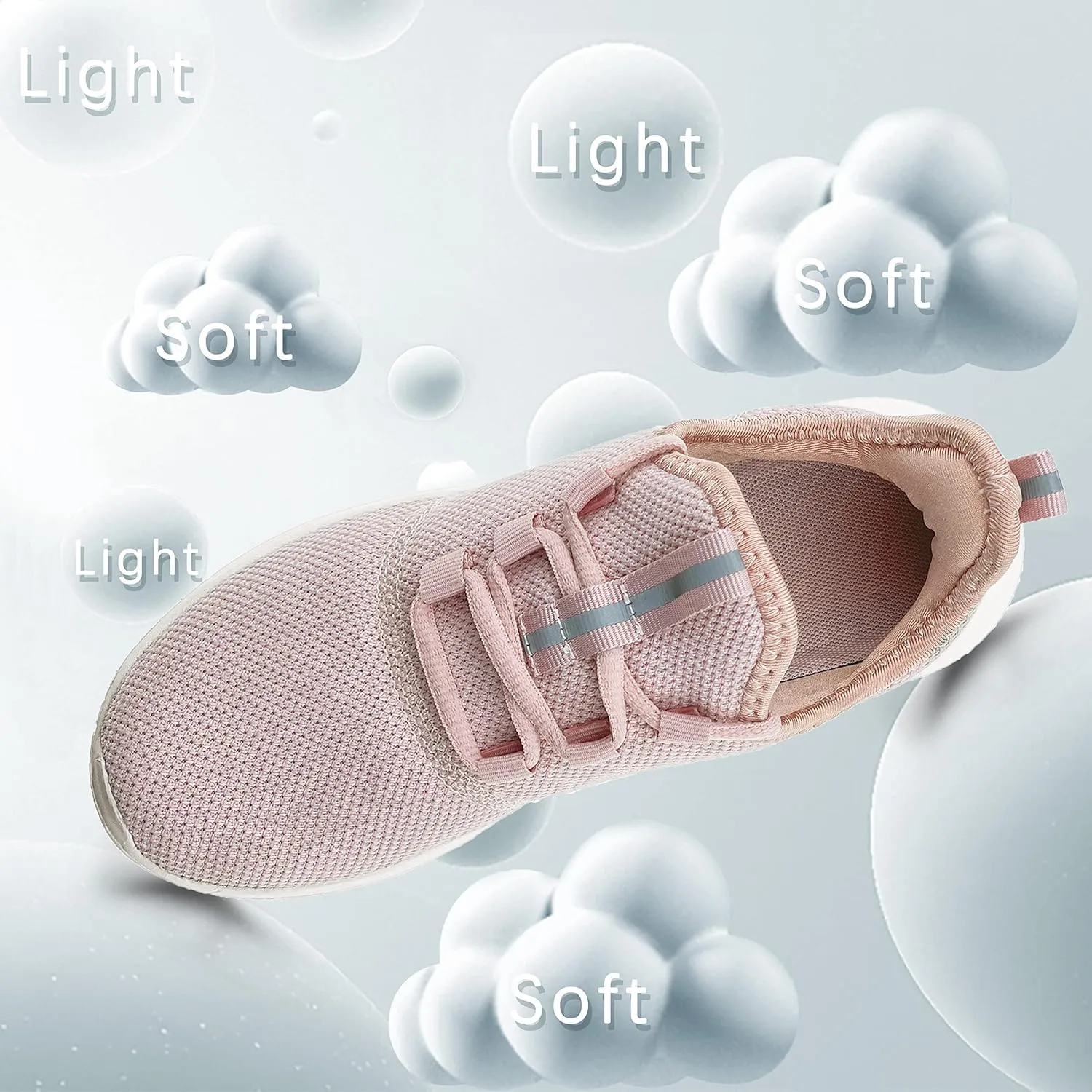 Women's Athletic Breathable Walking Tennis Running Shoes Slip on Casual Fashion Sneakers
