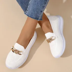 Women's Breathable Mesh Slip-On Loafers