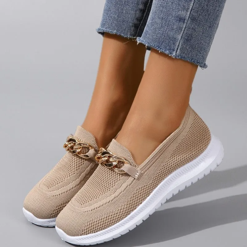 Women's Breathable Mesh Slip-On Loafers