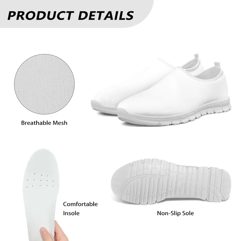 Women's Fruit Work Shoes Casual Loafers Flats Walk Shoes Ankle Support Platform Sneaker for Travel