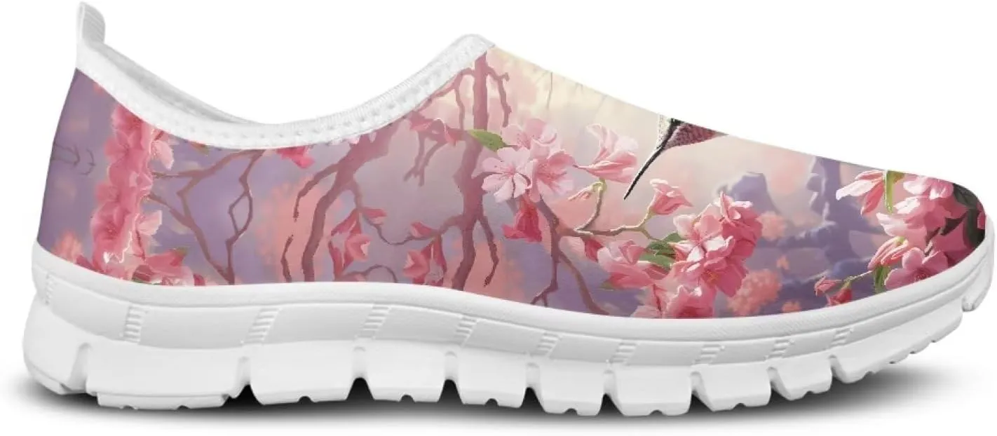 Women's Hummingbird Casual Wide Toe Loafers Driving Shoes Comfort Hiking Barefoot Sneaker Flats