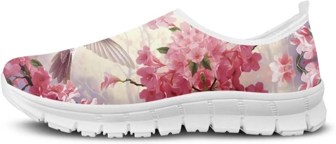 Women's Hummingbird Casual Wide Toe Loafers Driving Shoes Comfort Hiking Barefoot Sneaker Flats
