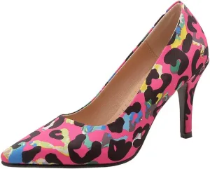 Women's Men's Pointed Toe Mid Heel Plus Size Slip On Wedding Dress Pumps Shoes