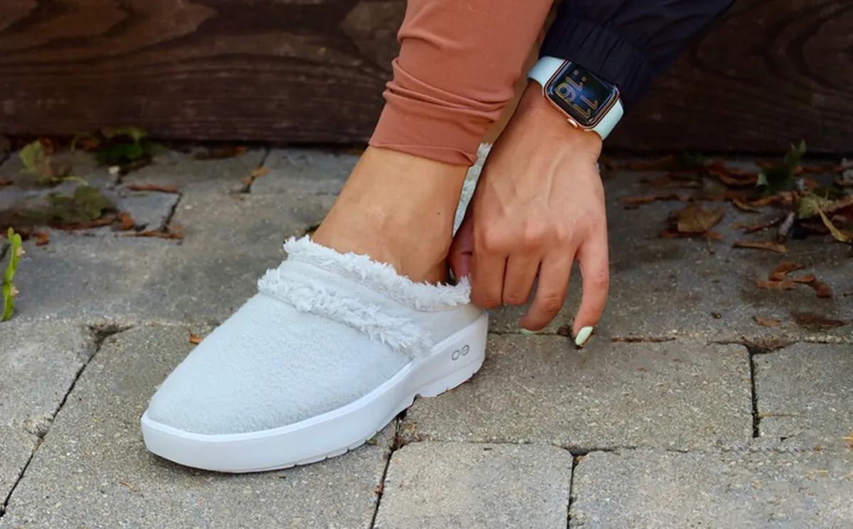 Women's OOcoozie Mule Shoe - Light Gray (SALE)