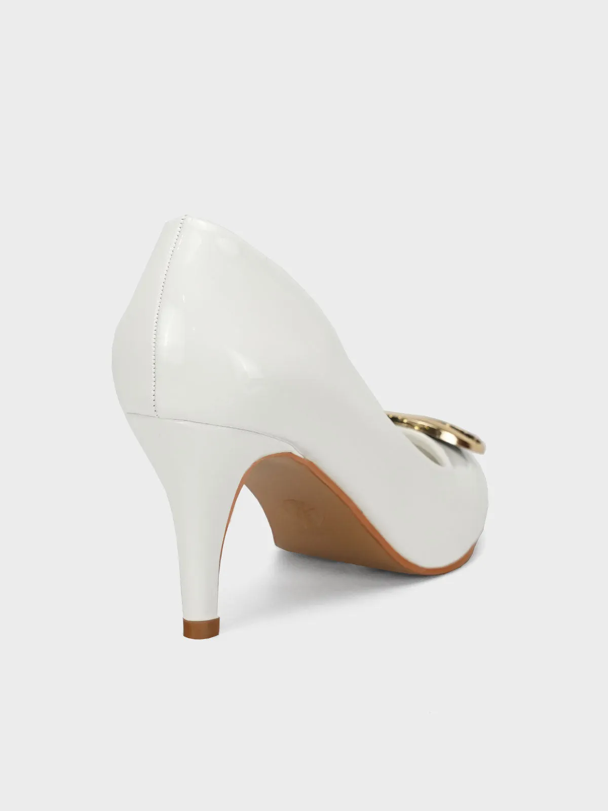 Womens "DARWISH" Pointy Toe Decorated Courts