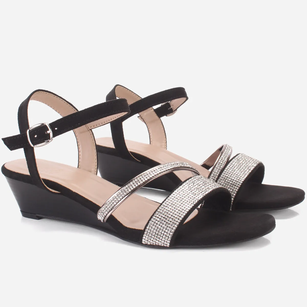 Womens "GUANA" Wedge Heel Sandals
